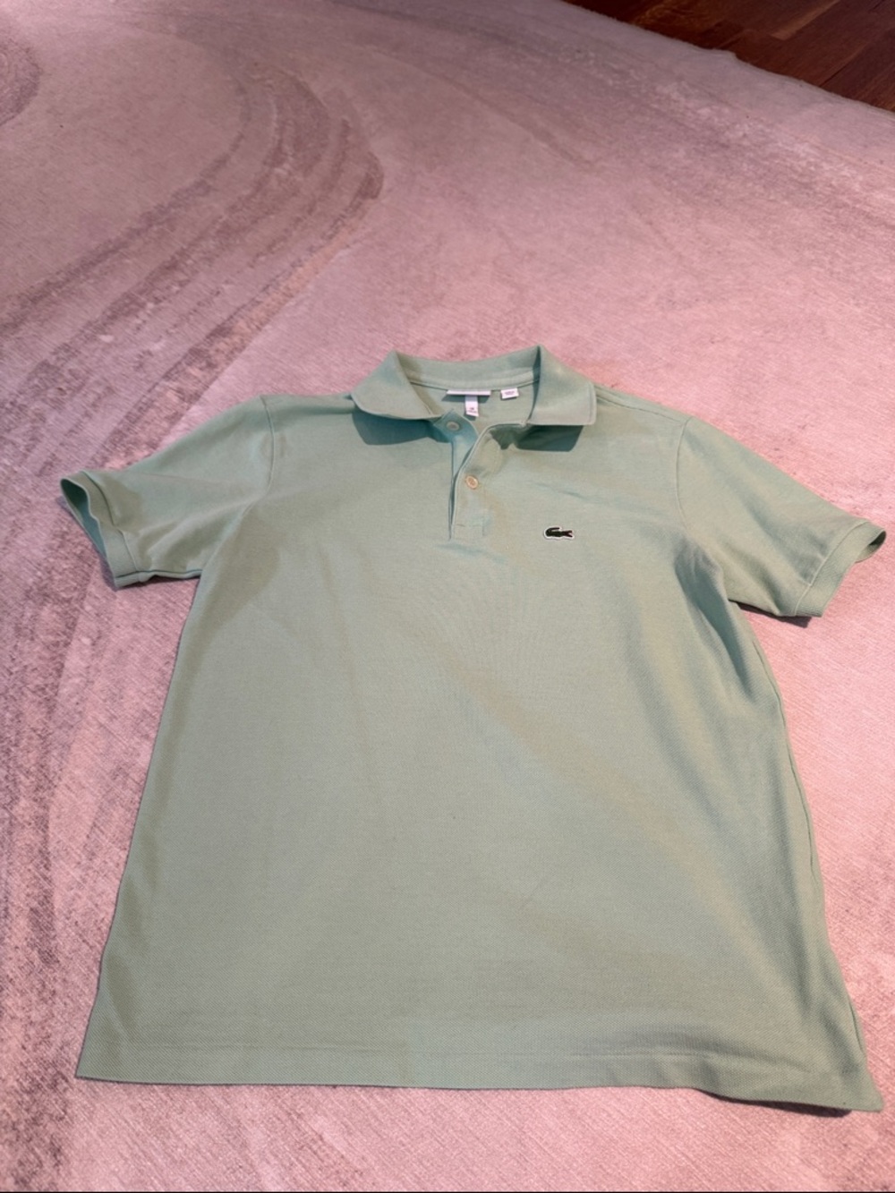 Lacoste boys Polo Shirt in Mint Green